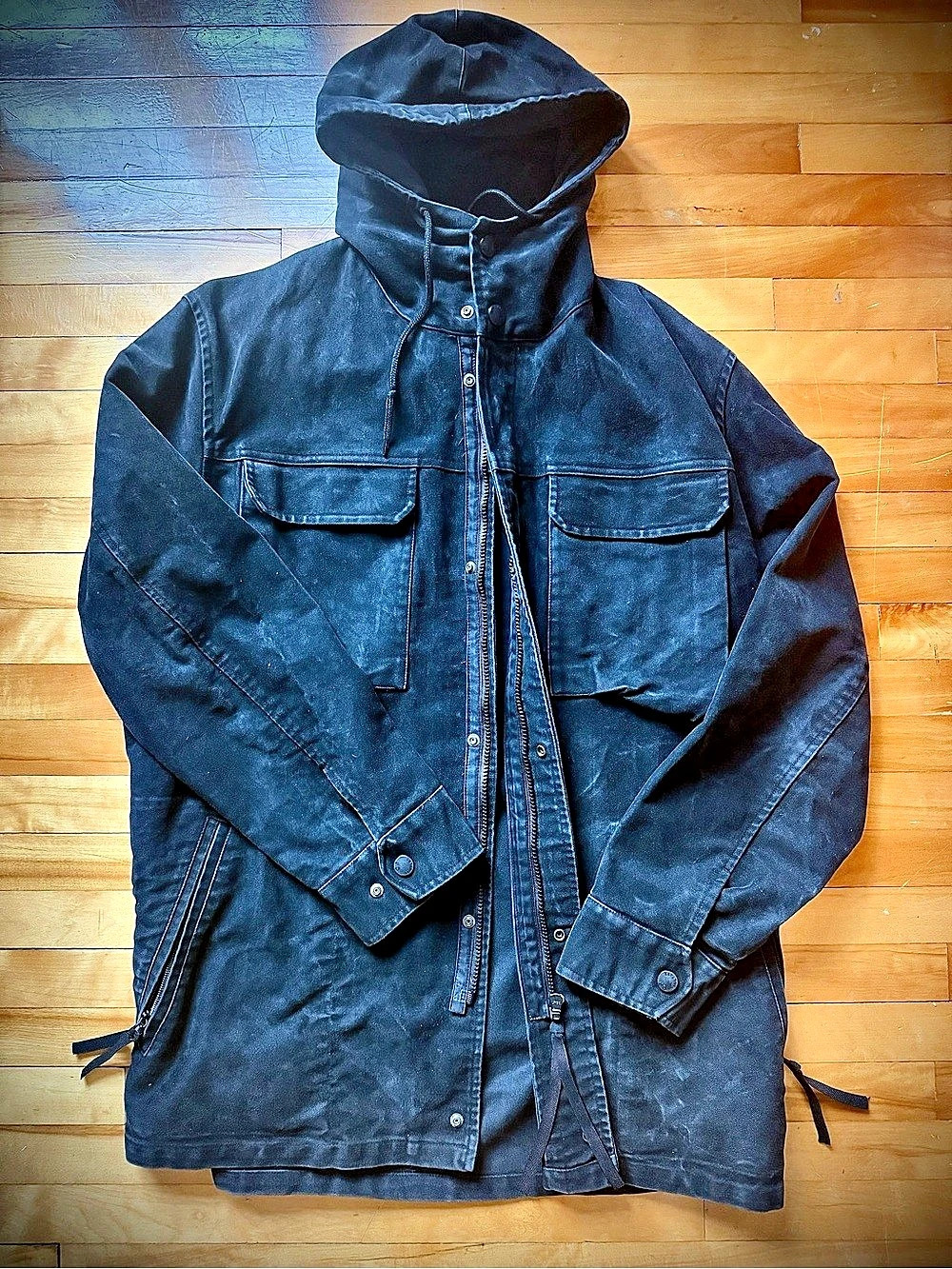 C.P. Company Men's Cotton Field Jacket in Black